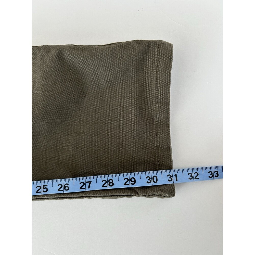 Kuhl Mens Kanvus Jean Pants Sz 33x31 Dark Khaki Stretch 5 Pocket Hiking Outdoor - Picture 12 of 13